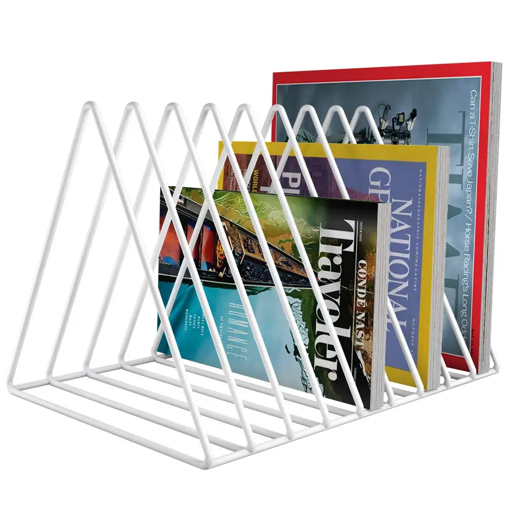 High Quality Wholesale Metal Silver desk letter holder For Kid Using