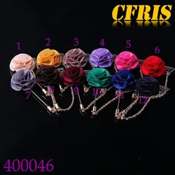 Цветочная заколка для лацкана, новейшая текстильная заколка для лацкана с ссылкой