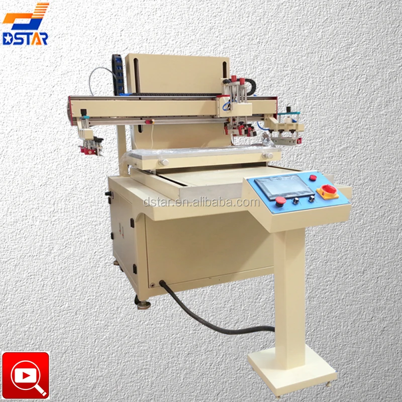 DX-4060P электрического привода с плоской платформой наклейка бумага машина для трафаретной печати
