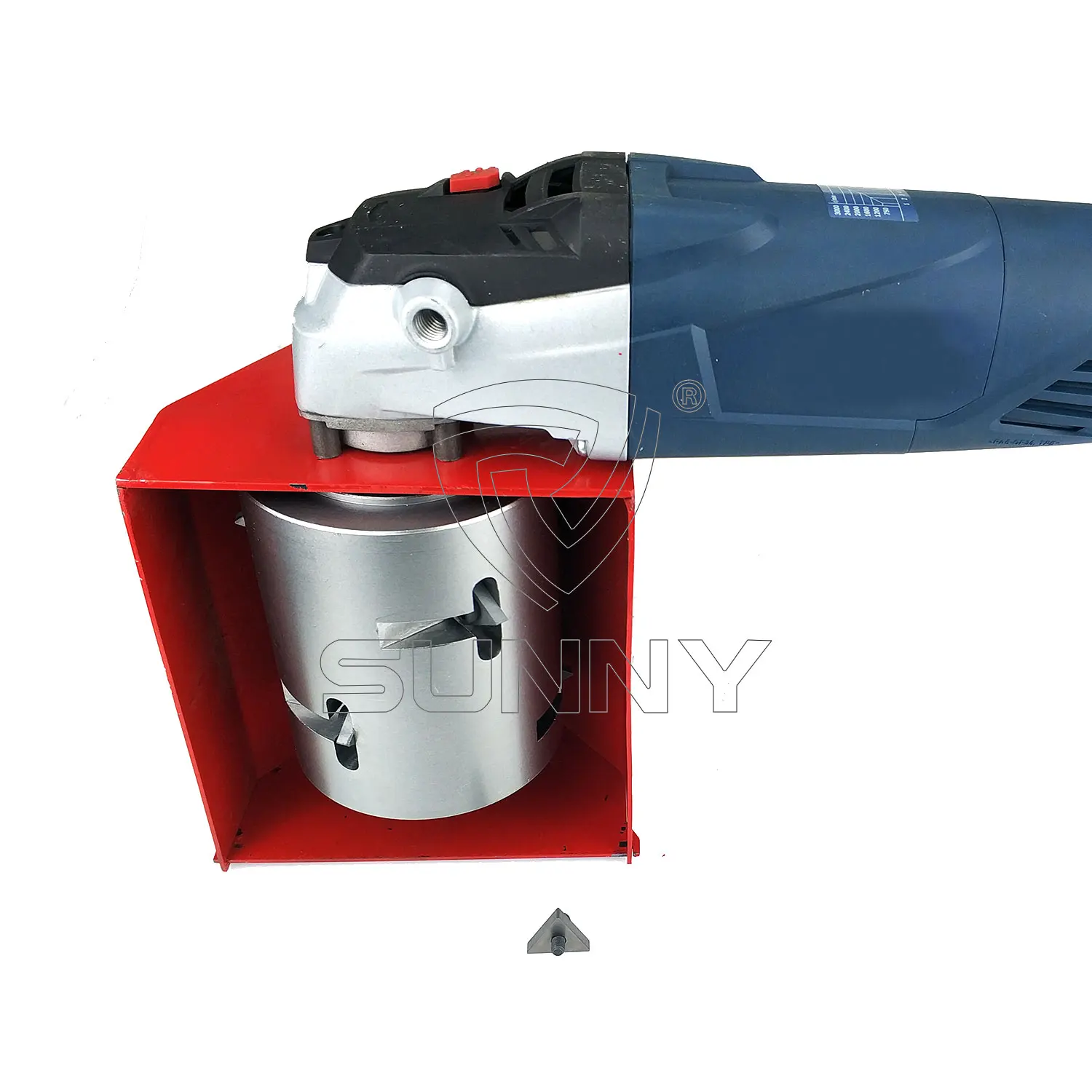 Sunny Tools China Supplier Granite Marble Scratching Tools Diamond Abrasive Bush Hammer Plate For  Angle grinder