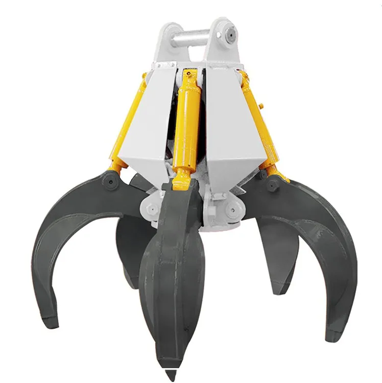 MONDE гидравлический экскаватор четырьмя зубьями апельсиновой корки грейфер