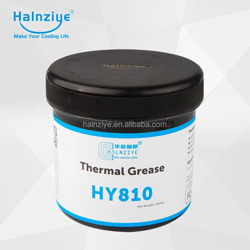 HY810 Silisone Grey Thermal Paste/Grease with High conductivity Performance Applying in Laptop or Notebook CPU cooler
