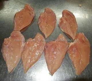 Замороженные халяль куриные грудки без кожи и костей
