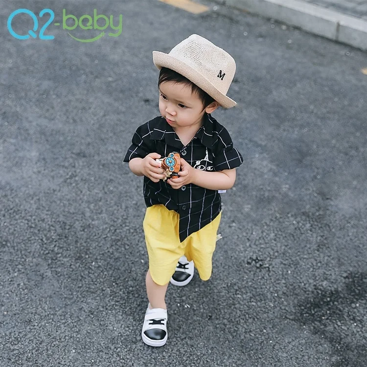 
Custom made 4 months baby blouse clothes cute appliques pattern summer baby blouse 1856 