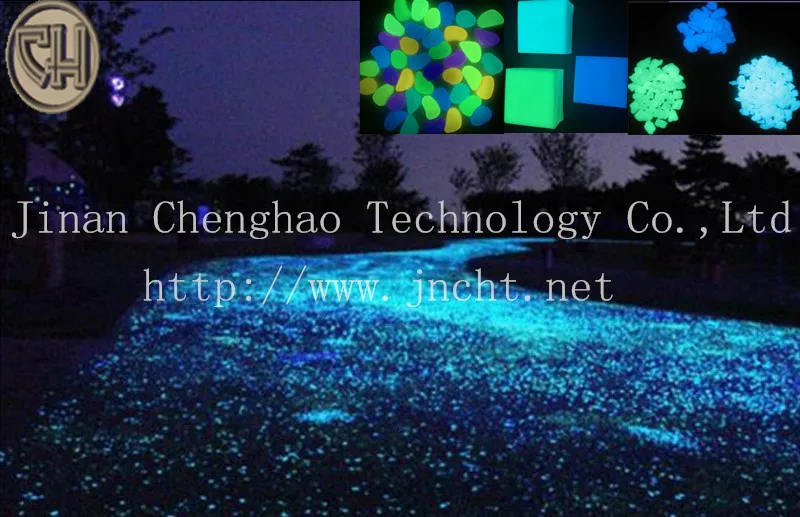 artificial garden road pavement glow pebble