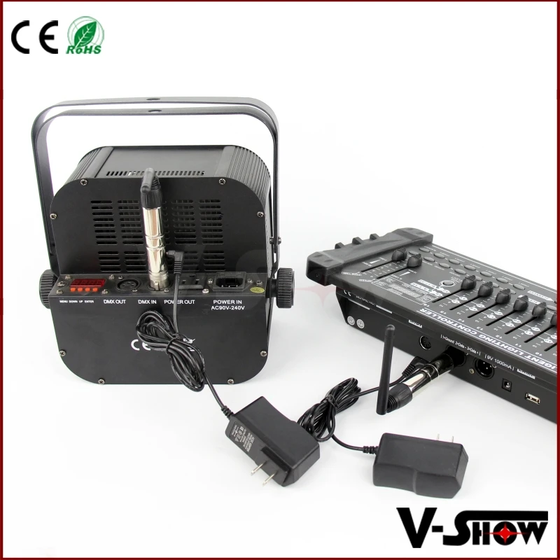 VSHOW WD001 беспроводной DMX XLR приемник передатчик 2 4g