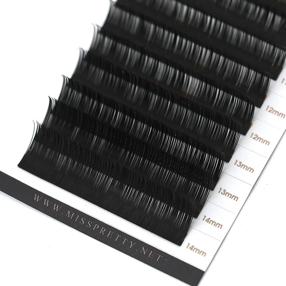 
Customized Label Package Russian Volume Lashes 2D 3D 4D 5D 6D Premade Eyelashes Extensions 
