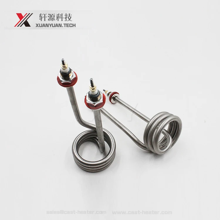 electrical resistance to heat water