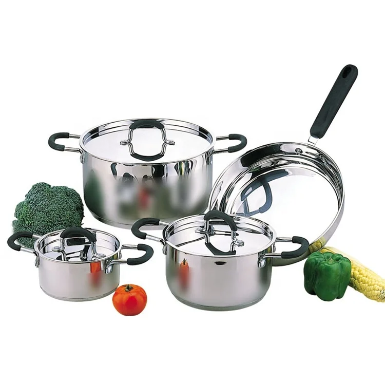 Мексиканские кухонные принадлежности, набор посуды из нержавеющей стали с ручкой icool