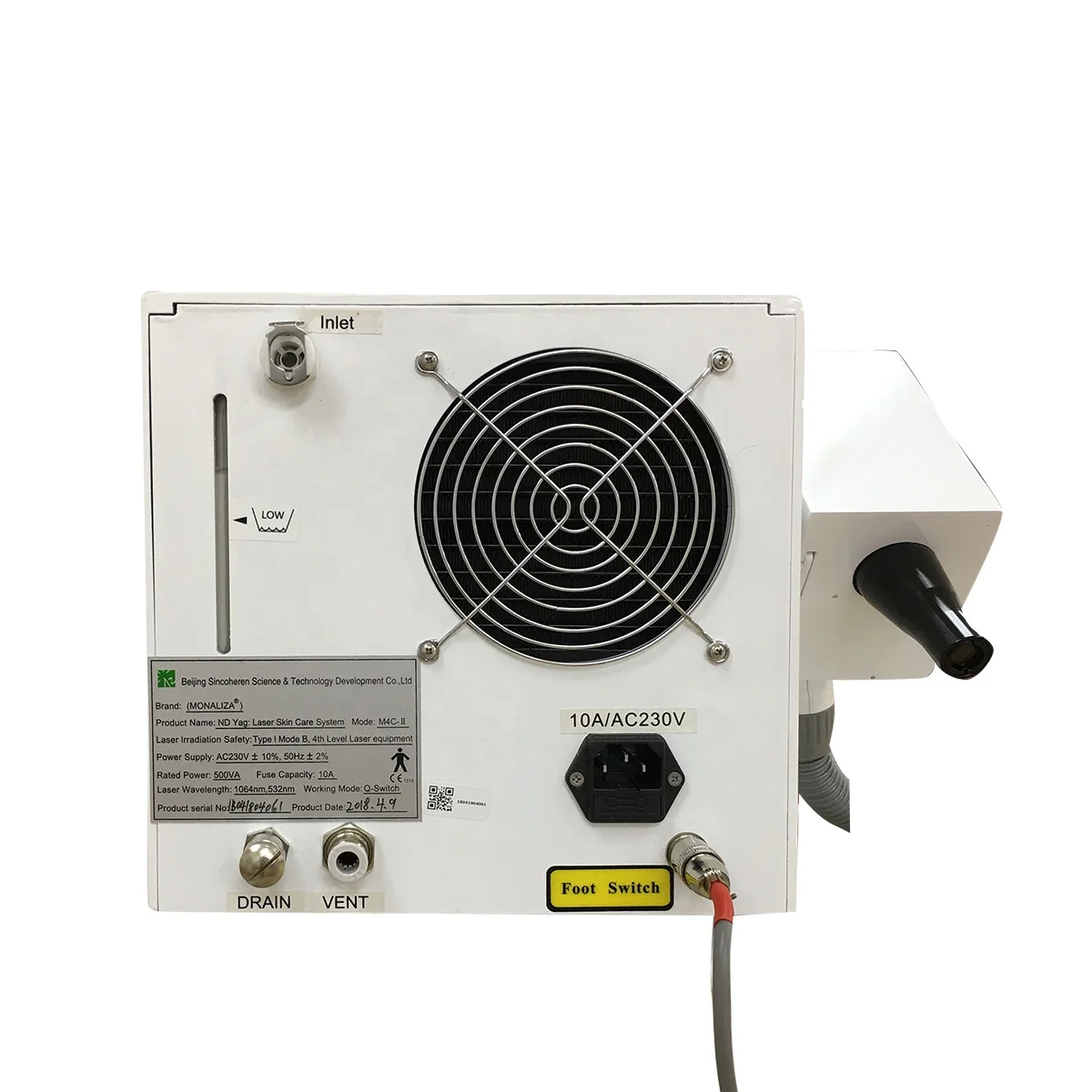 Multifunctional Laser Nd Yag Beauty Skin Whitening Ipl Opt Hair Removal Machine