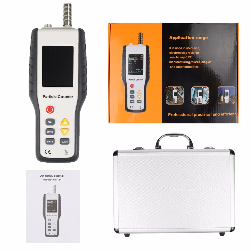 Цена по прейскуранту завода-изготовителя мониторинга качества воздуха PM2.5 детектор счетчик частиц пыли HT-9600