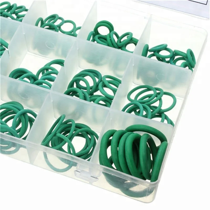 
270 Pcs 18 Sizes Kit Air Conditioning HNBR O Rings Oring Garage Set Car Auto Vehicle Repair With Case 