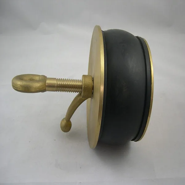 High quality Marine hardware stainless steel scupper drain plug with Custom brass