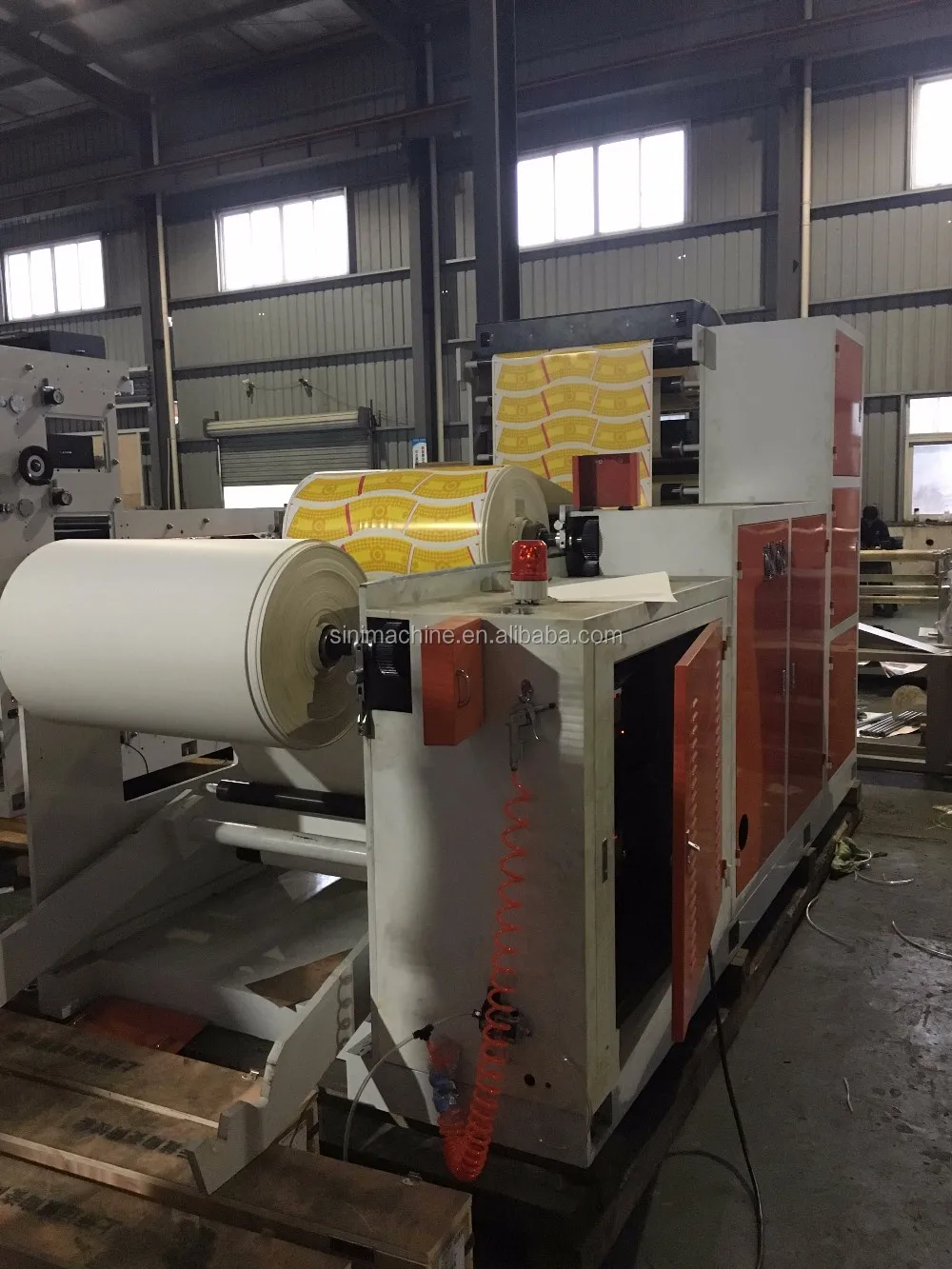 6 color fully Automatic flexo printer for paper cup,flexo paper cup printer machine with HSR850 model