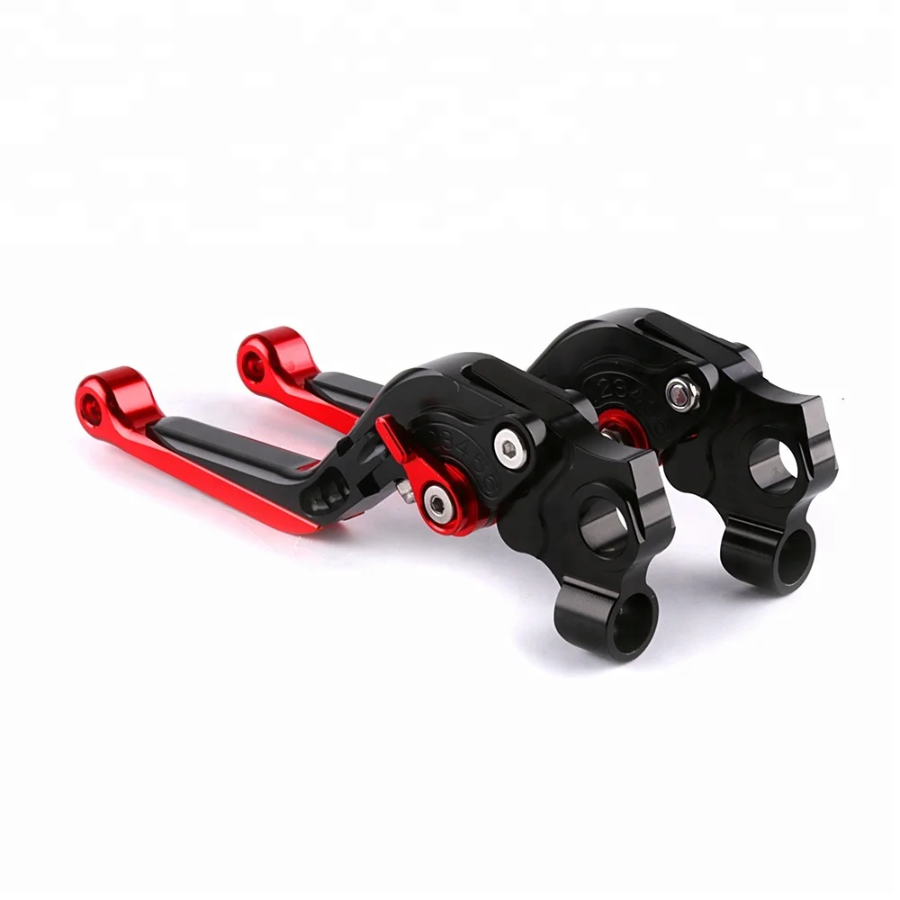 SMOK Motorcycle  CNC Aluminum Alloy Foldable Adjustable Brake Lever for KYMCO AK550 motorcycle accessories