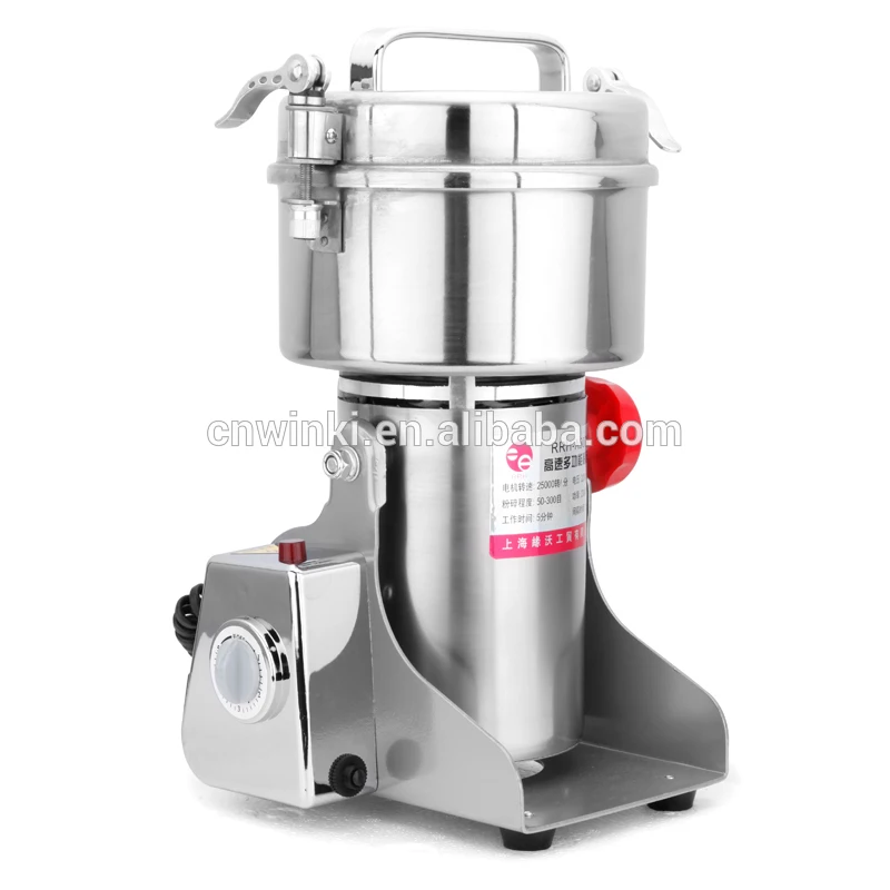 1000g stainless steel industrial coffee grinder machine