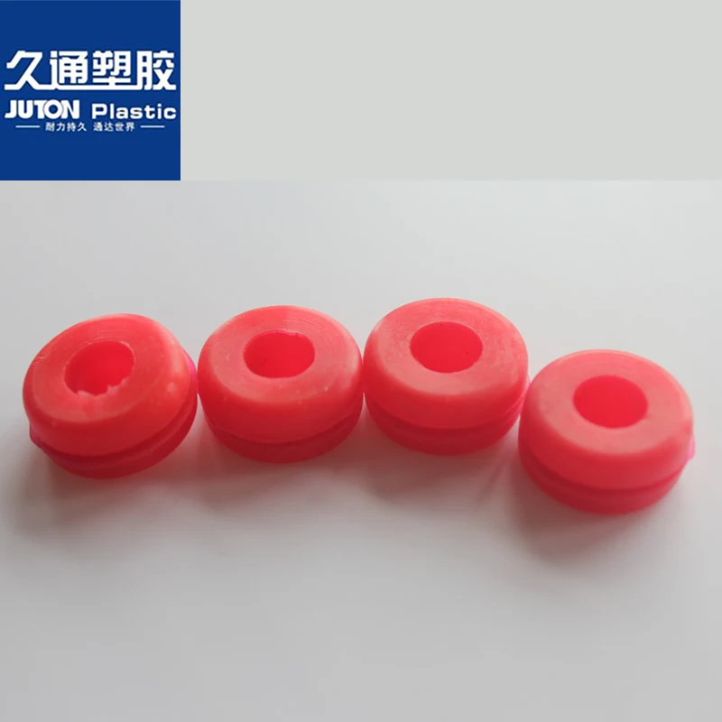 Equipment Environmentally Friendly Blue Heat Resistant Various Custom Rubber Adhesive Gasket Silicone Soft Round Stopper
