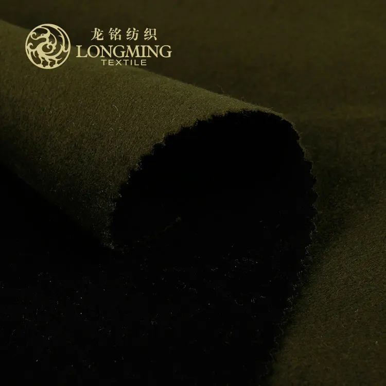 Assured quality professional fashion sustainability seaqual polyester yarn dyed winter clothes velour fabric for coats