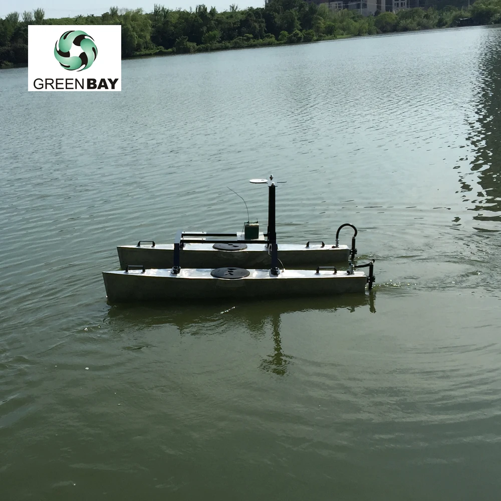 Unmanned Marine Data Collection Hydrocarbon Detection Remote Control Surface Vessel Hydrographic Bathymetry Survey Boat