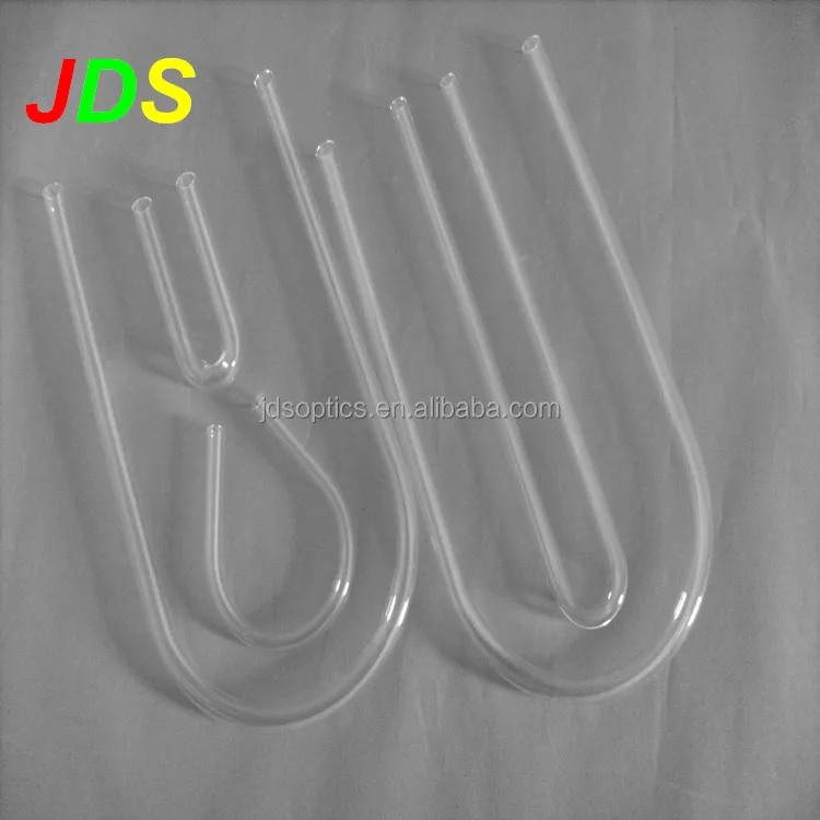 JDS clear quartz tube for semiconductor and solar , sapphire glass tube