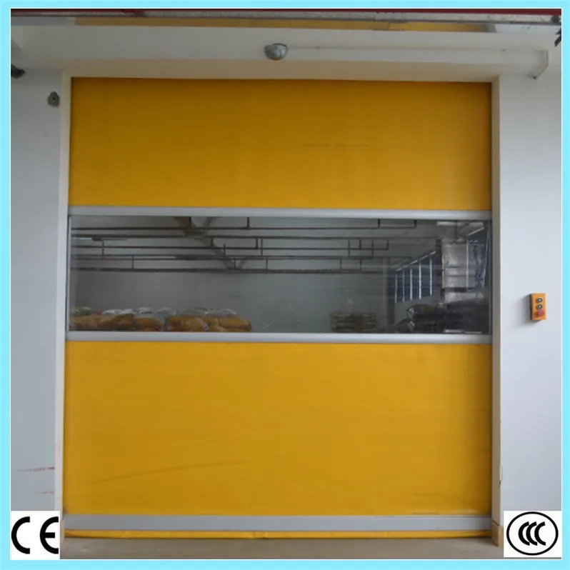 Factory Fast Roller Shutter Automatic PVC High Speed Doors
