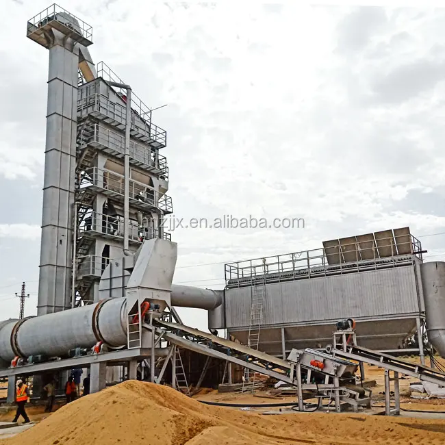 Asphalt Batching Plant 160T/H Stationary Batch Mix Asphalt Plant