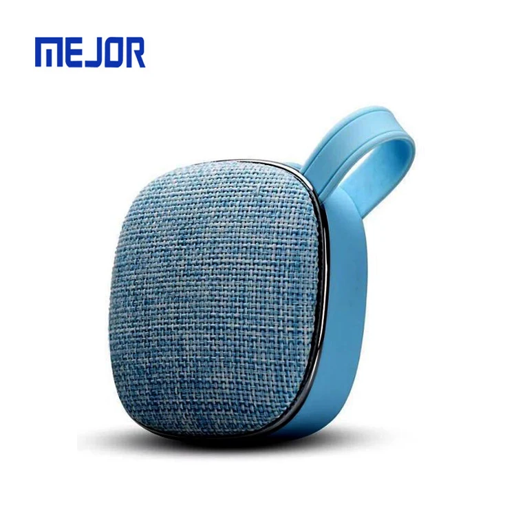 woven fabric cloth portable loudspeaker 3W wireless blue tooth FM line array Mini speaker
