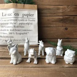 new design salt pepper animals shape ceramic bottle for salt or pepper in stock.