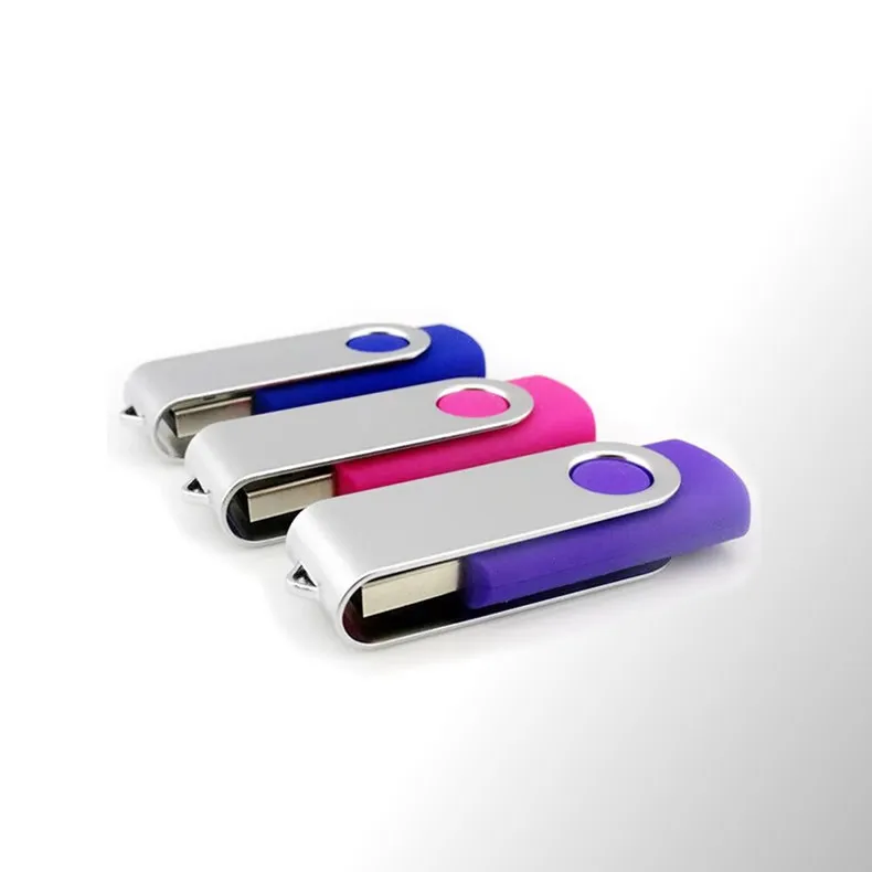 Custom logo software download Swivel Usb 3.0 Flashes Pendrive 4Gb 8Gb 16Gb 32Gb 64Gb 128Gb Twister Usb Flash drive
