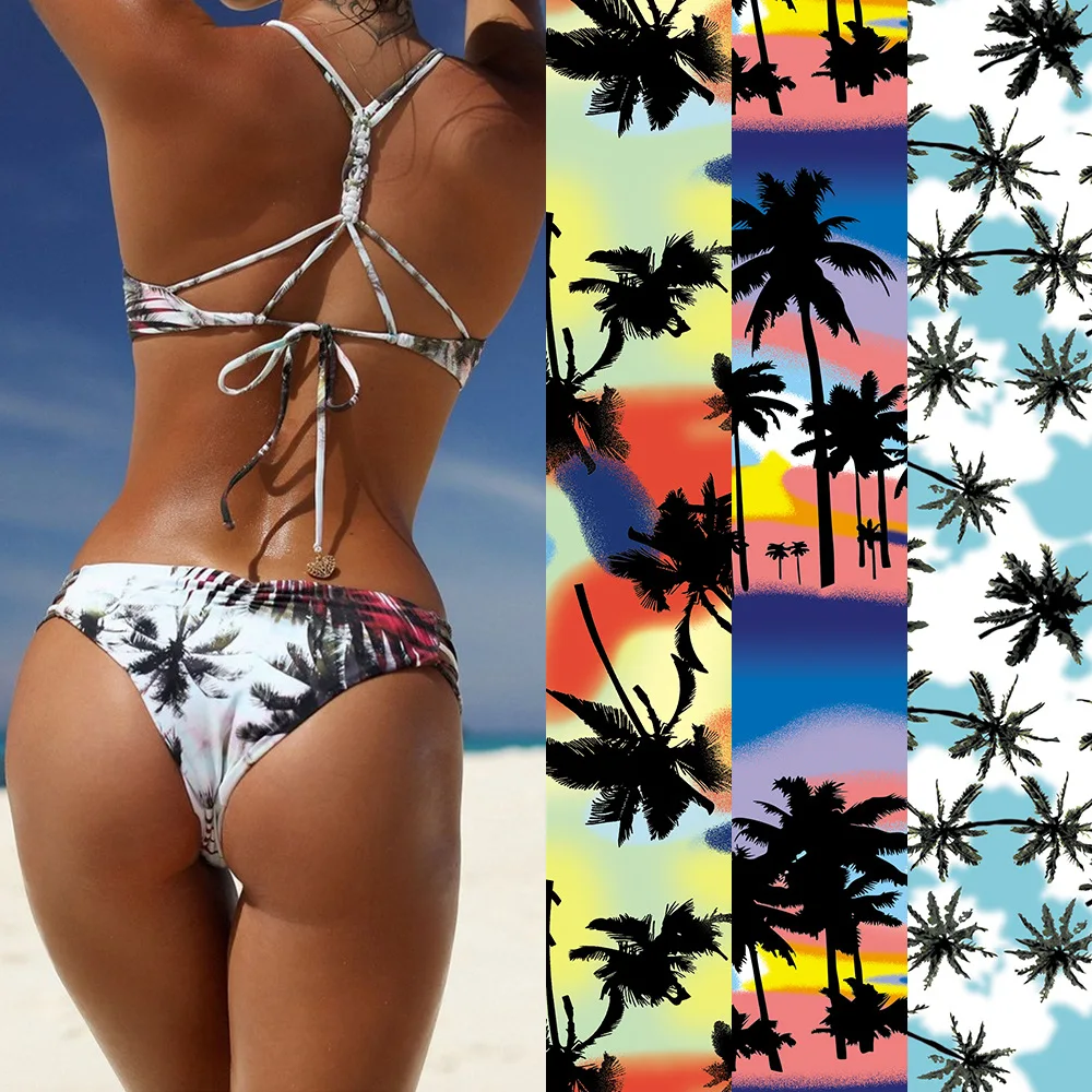 country flag swimming suit bikini for women