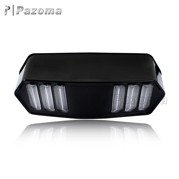 PAZOMA Smoke Lens Motorcycle LED Tail Light with Turn Signals for HONDA MSX /Grom CB 650 F CBR 650 F CTX 700 N