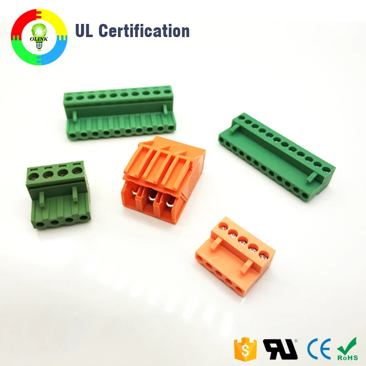 5.0 мм 5.08 мм 7pin 11pin 20pin шина PCB Socket клеммный блок