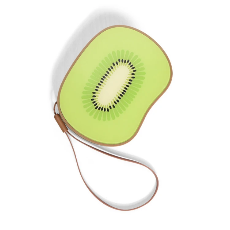 Creative 6000mah mobile power supply,orange watermelon kiwi fruit power bank with type c