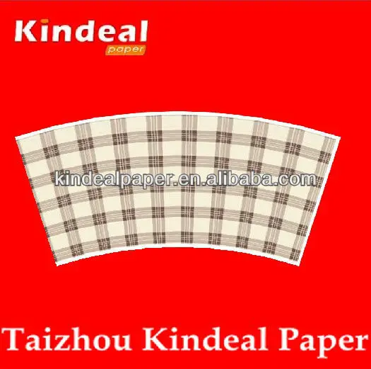 12 унц. пустой Бумажный стаканчик бумажный стаканчик вентилятор бумажный стаканчик лист