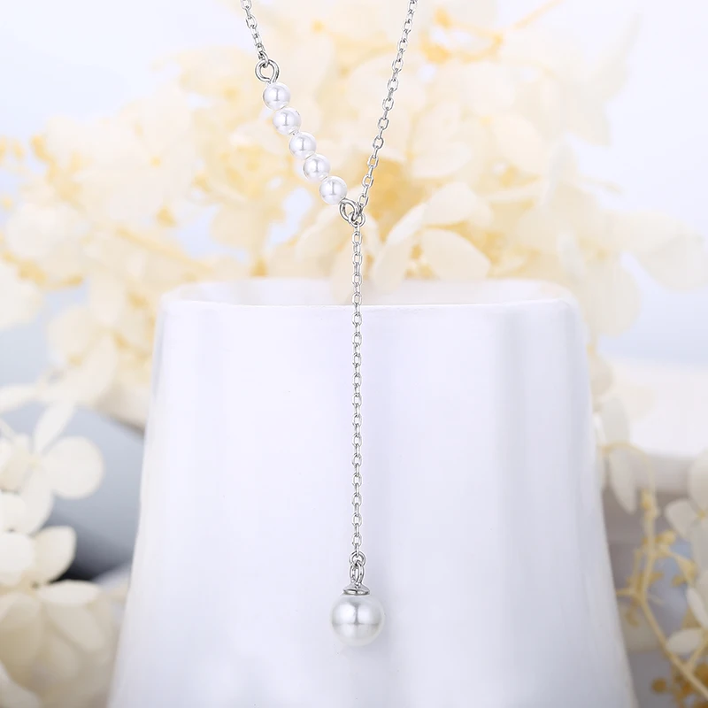 
SAP2211 Latest Designs Simple Jewelry Charm Pendant for Cute Girls 925 Sterling Silver Freshwater Pearl Pendants Wedding Party 