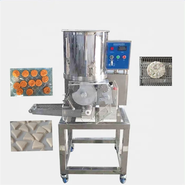 Electric chicken pie maker/meat pie molding machine/Professional Burger Patty Forming Machine