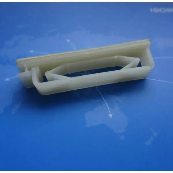 Plastic Natural self -adhesive cord clamp 2pcs in one flat cable clips