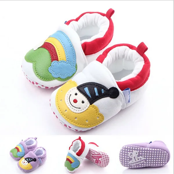 2016 Lovely Snowman Baby Shoes Infant Toddler Prewalker Bebe Footwear Boys Girls Soft Sole Crib Shoes