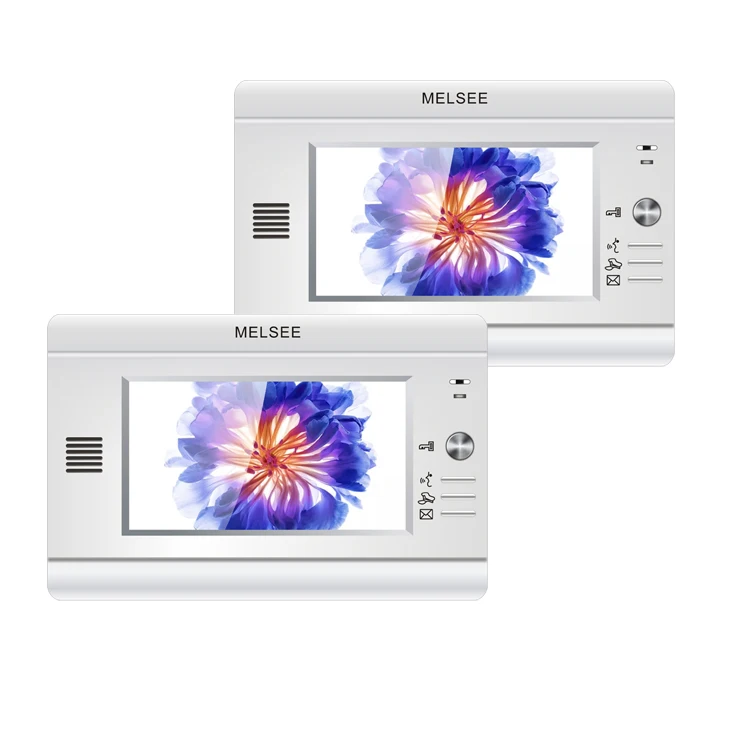 Melsee factory 4 wire single home villa video door intercom system