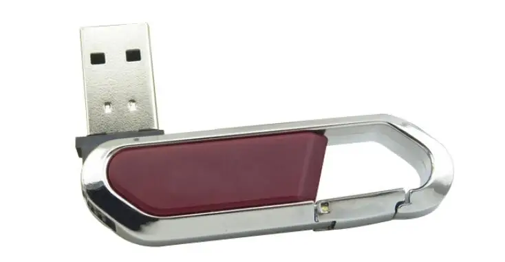 Promotion gift customized metal 4gb 8GB 16gb 32gb USB drive thumb usb with keychain hook