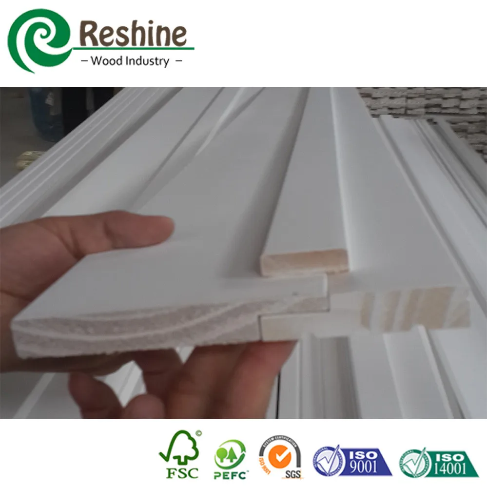 Primed Interior Flat Split Jamb Radiata Pine Door Frame