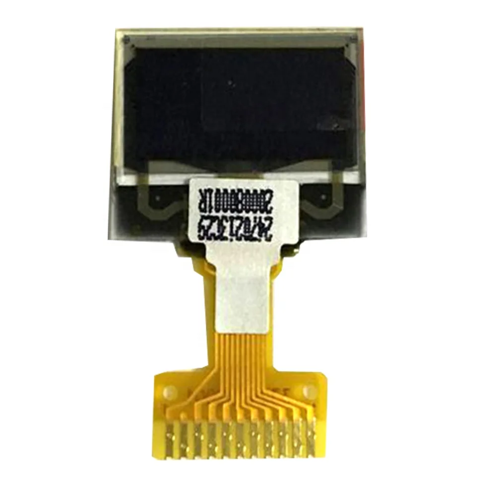 
0.48inch white color small oled display72x32 transparent LCD screen 