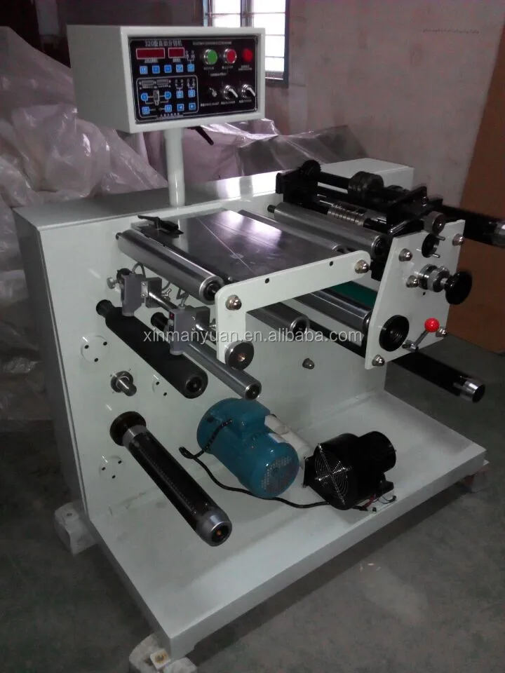 320mm automatic label slitter rewinder/label inspecting machine