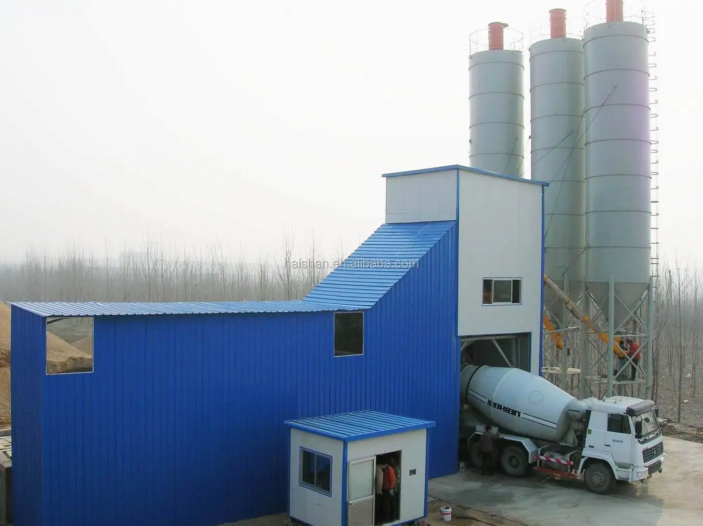 HZS50 Concrete Batching Plant for sale