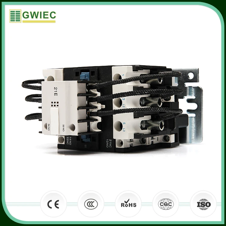 GWIEC Cj19-63 220V Capacitor Switching Contactor For Reactive Power Compensation
