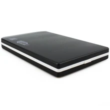 External Portable HDD Enclosure Harddisk Case Hard Drive Disk Case USB 3.0 Storage Devices Box Laptop Desktop Black Color