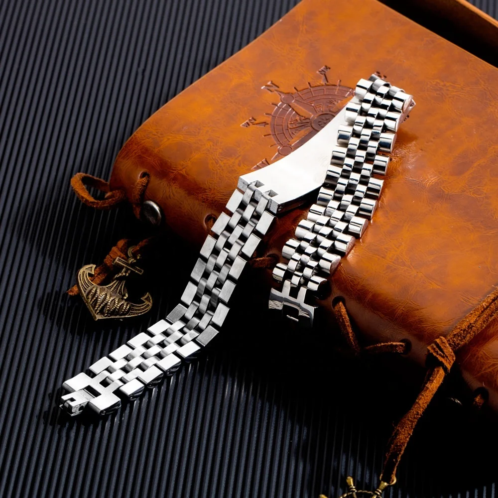 Custom Design High Quality Multicolor Men Accessories Bracelet Luxury Strap Bracelet