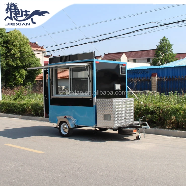 JX-FS210 Cart fast food van truck carritos para vender helados