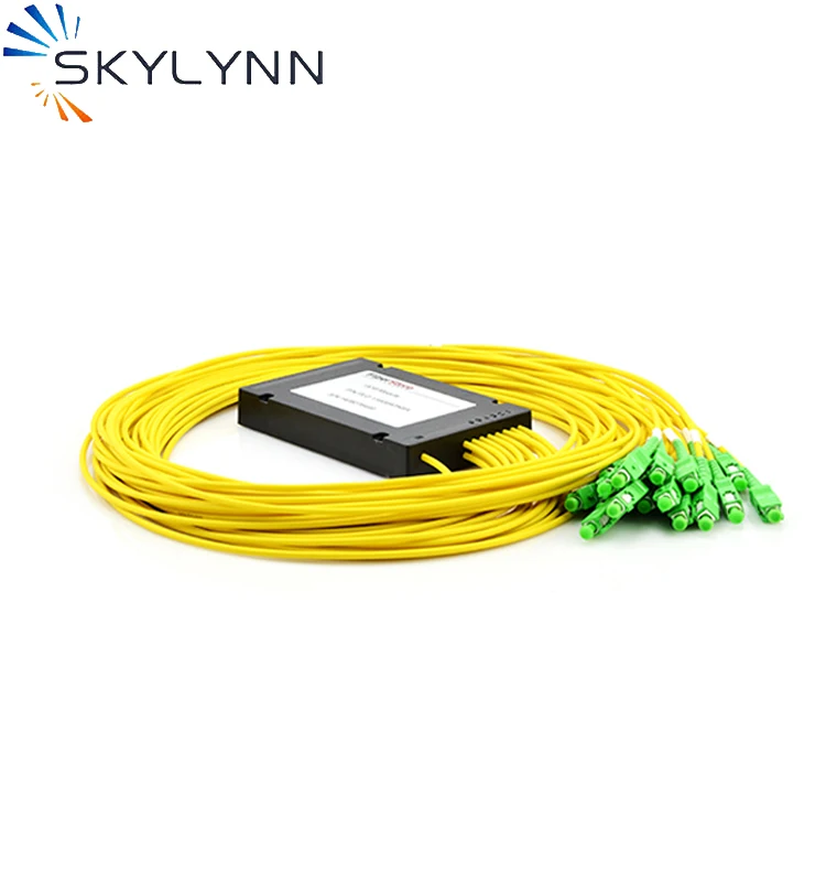 Цена завода sc lc fc st тип оптического волокна 1 128 plc splitter