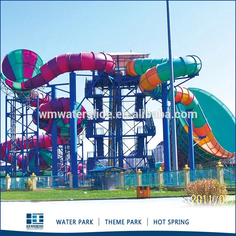 Big Water Park And Amusement Park Supplier Aqua Park Slides For Sale